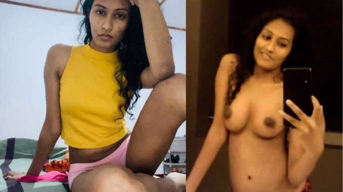 naughty tamil girlfriend nude leaked selfies