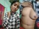 village simple girl deepa showing her boobs