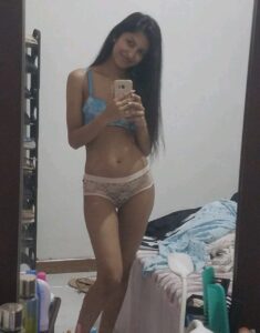 sexy desi teen nude selfies with small tits 005