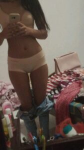 sexy desi teen nude selfies with small tits 006