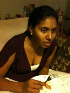 tamil wife nude with big black tits 001