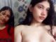 cute desi girlfriend topless with fine indian tits