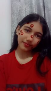 cute desi girlfriend topless with fine indian tits