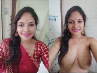 rich telugu wife showcase magnification boobs