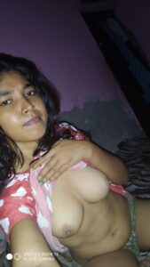 sexy indian teen nude selfies firm tits 012