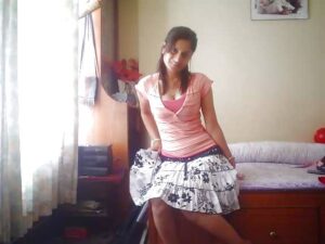 horny indian girl nude posing before boyfriend 002
