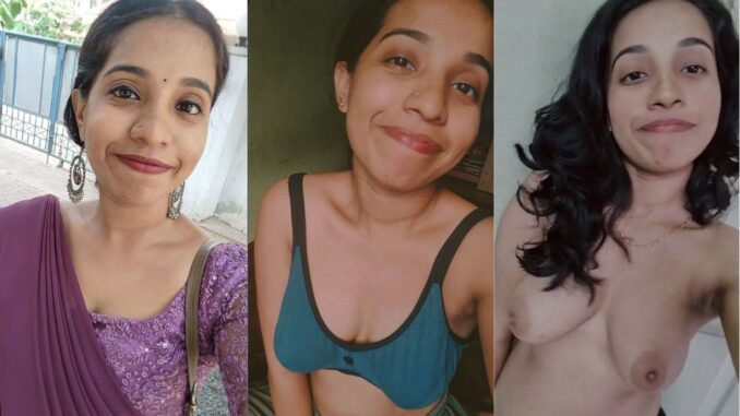 indian wife nude selfies exposing round boobs