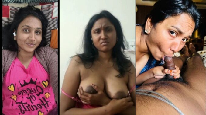 chennai wife xxx big tits show and blowjob