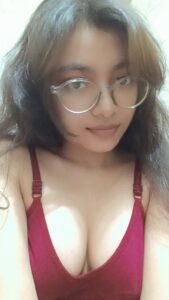 hot desi chasmees girl taking nude selfies 005