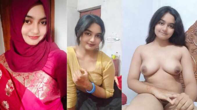 pretty muslim girl topless with lovely tits